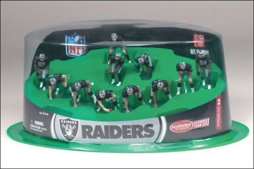 McFarlane Toys NFL 2 Inch Mini Sports Picks Ultimate 11 Piece Offensive Team Set Oakland Raiders
