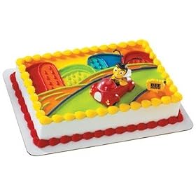 Bee Movie Barry Bee Racer Cake Topper Set by Bee Movie