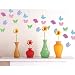 Stickers muraux Nature - Decoretto - Papillons aquarelle