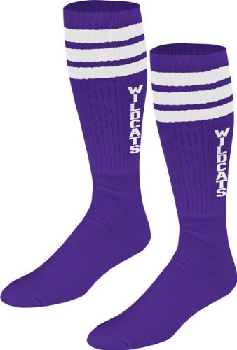 Northwestern Wildcats Women's adidas Team Tube Socks