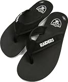Oakland Raiders Summertime Flip Sandals