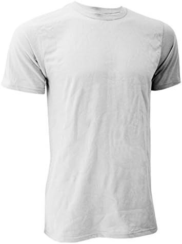 You Pu Men's Tall Short Sleeve Moisture Wicking Athletic T-Shirt 12 White