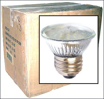 Bulk Lot 40pc 20000-Hour 24 LED Bright Light Bulb ER26