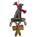 Weimaraner Candy Cane Christmas Ornament
