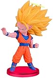 Banpresto Dragon Ball Z 2.8-Inch Goku World Collectible Figure, VS Majin Boo Collection