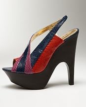Myra Multi-Color Cutout Wedge
