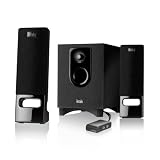 Hercules - XPS 2.1 35 - Haut parleur 2.1 - Puissance RMS 25 w - Noir Laqu�e