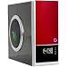 Shiny Red/Black 826 Midi Case,500w LCD Display