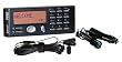 GSI Super Quality Hands-Free Bluetooth Dialing Car Kit with Microphone for All Bluetooth Mobile Phones - LCD Display with Caller ID - Recording and Playback Functions - Dash Mount and Windshield Stand Included
