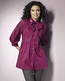 Newport News Semi-sheer tunic blouse