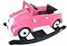 Toys : Pink VW beetle style rocking car