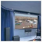 Draper 253368 AT Grey Onyx Acoustically Transparent Screen - 119" diagonal HDTV Format
