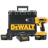DEWALT DC728KA Heavy Duty 14.4-Volt Ni-Cad Cordless 1/2-Inch Drill/Driver Kit