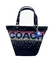 Coach Signature Rhinestone Says Coach Tote Style Handbag