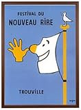 アートポスター 額付 『 NOUVEAU RIRE 』 サヴィニャック