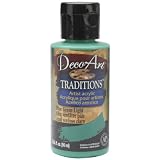 Deco Art Traditions Acrylics 3 Ounces-Blue Green Light