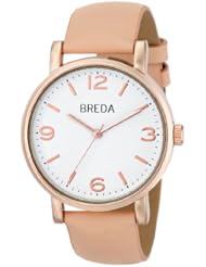Breda Womens 2383B Champagne Watch