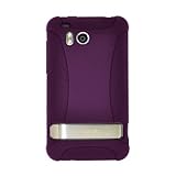 Amzer Silicone Skin Jelly Case for HTC ThunderBolt ADR6400 - Purple