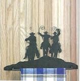 Cowboy kitchen bath TOWEL BAR rack western home Decor