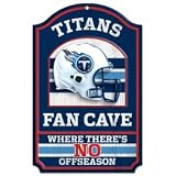 Tennessee Titans Fan Cave Wood Sign