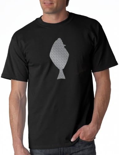 Alaskan Hardgear RR-10HAL Halibut Short Sleeve Graphic Tee, Large, Black