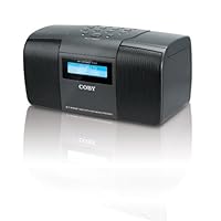 Coby IR825 Compact Wireless Internet Radio System (Black)