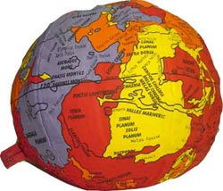 Childrens Toyshop  Toys : "Mars Hugg-a-Planet, 8"" Sphere Pillow"