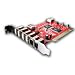 Combo PCI USB 2.0 intern & 8 PORT Firewire Karte Kabel