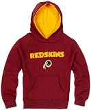 NFL Boys' Washington Redskins Sportsman Fleece Hoodie - R16C4P06 (Cardinal, 7)
