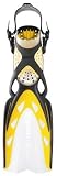 New Mares X-Stream Scuba Diving Fins - Yellow (Size Regular)