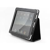 AYL Genuine Leather Case Folio with 3-in-1 built-in Stand for Apple Ipad Tablet/wifi 3G Model 16gb, 32gb, 64gb (Black)