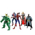 Figurine 6 Pieces The Avengers Film Hulk Loki Steve Rogers / Captain America Tony Stark / Iron Man Thor Natasha Romanoff / Black Widow Action Figure 15CM
