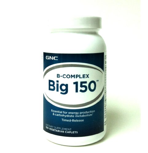 GNC Big 150 100 Vege Tablets (1 Bottle)