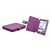 TeckNet@ NEW Kindle Touch Leather Cover for NEW Amazon Kindle Touch - Includes 2 Kindle Touch Screen Protectors - Purple