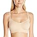 Cake Maternity Women's Maternity and Nursing Rock Candy Luxury Seamless Contour Bra (with Removable Pads), Nude, Medium