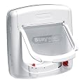 Staywell/ Petsafe Infra-Red 4-Way Locking Deluxe Cat Flap, White