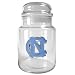 North Carolina TarHeels UNC 31oz Glass Candy Sweets Jar