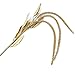 Factory Direct Craft Sparkling Gold Artificial Weeping Willow Stems for Indoor Decor - 2 Stems