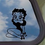 Betty Boop Black Decal Sexy Car Truck Bumper Window Sticker 