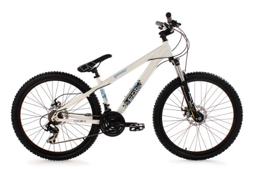 Mountainbike Dirt 26'' Gambler weiß RH 36 cm KS Cycling