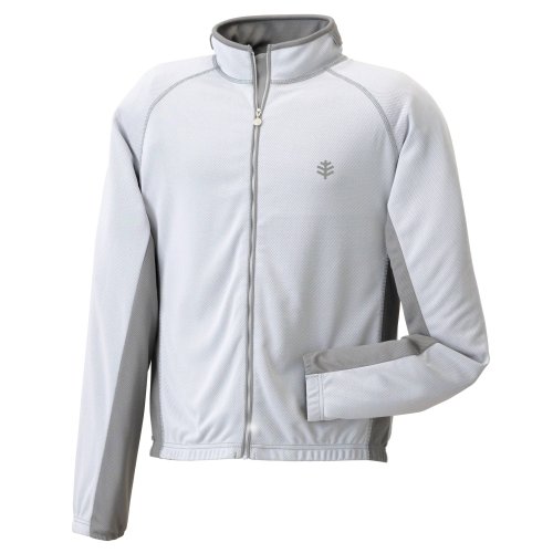 Coolibar UPF 50+ Men's Full Zip Bike Jacket