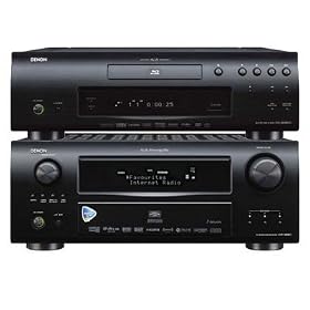 Denon AVR-3808CI Home Theater Receiver and DVD-3800BDCI Blu-ray Disc Bundle