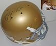 Joe Montana Signed Notre Dame Rep Helmet