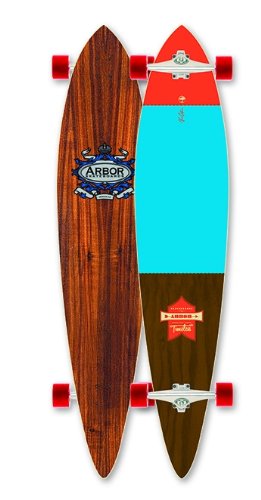 Arbor Timeless Koa Pin 2013 Complete Longboard Skateboard New On Sale On Sale