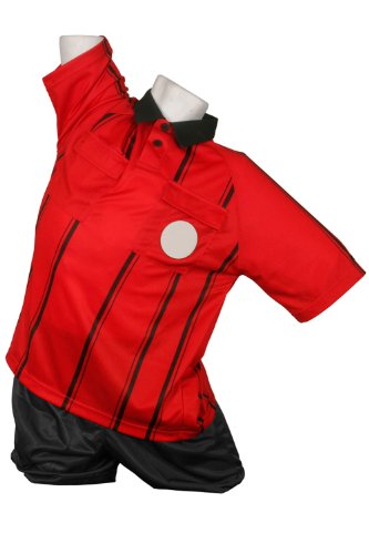 Kwik Goal Premier Referee Jersey, Red, Medium Picture