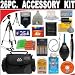 26 PC ULTIMATE SUPER SAVINGS DELUXE DB ROTH ACCESSORY KIT For The Casio Exilim QV-5700, 20, 10, 4000, 2400UX, 2900UX, 3500EX, 2300UX, 2800UX, 3000EX, 8000SX, 2000UX, 5500SX, 7000SX,5000SX Digital Cameras + BONUS Gift = Waterproof Camera = Great For Kids