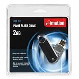 Imation Pivot 2gb Usb 2.0 Flash Drive Storage Capacity Host Interface Windows 2000 Me Xp Vista