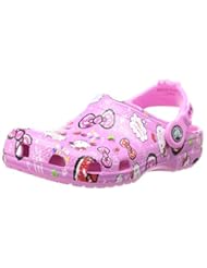 Shoes: crocs 15282 Hello Kitty Good Times Clog,Petal Pink,10 M US Toddler - crocs
