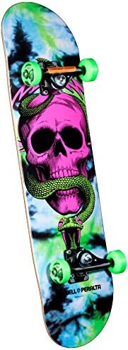 Powell-Peralta Black Light Skull and Snake Complete Skateboard