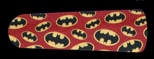 BATMAN SUPERHEROES 42 CEILING FAN W/LIGHT